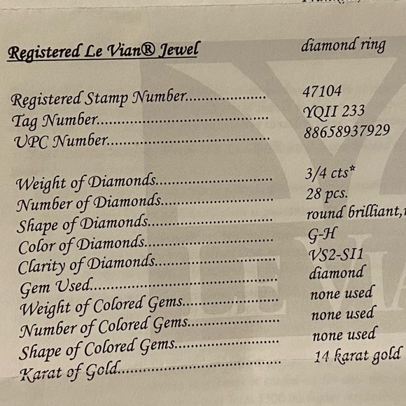 Le Vian 14 Karat White Gold Pretzel Ring - Picture 9 of 15